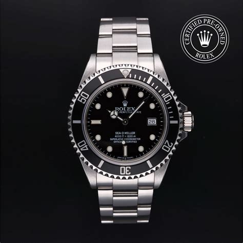 rolex certified pre-owned sea-dweller 2004|used rolex 43mm for sale.